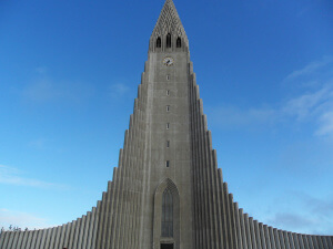 Iglesia Hallgrímskirkja en Reykjavik