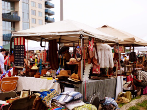 Parada del Williamsburg Flea Market en Nueva York
