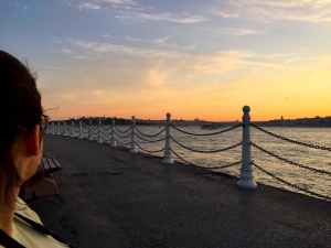 Atardecer desde el paseo marítimo de Uskudar que ver en Estambul