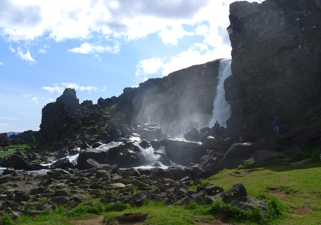 Cascada Öxaráfoss