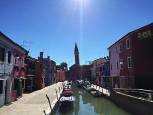 Canal en Burano