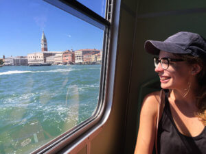 Vaporetto en Venecia