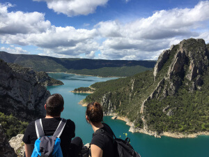 Vistas del Embalse de Canelles