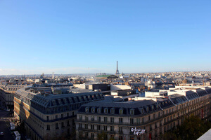 Mirador de las Galerías Lafayette que ver en París