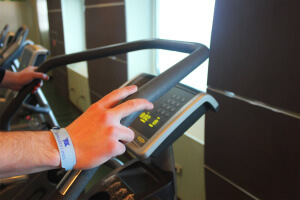 Máquina de ejercicio en Grimaldi Lines