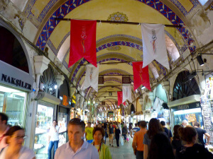 Calle principal del Gran Bazar de Estambul