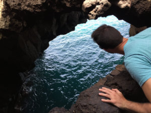 Los Hervideros en Lanzarote