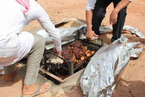Horno natural que ver en el Wadi Rum en Jordania