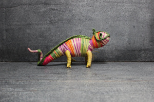 Camaleón de mimbre de Costa Rica