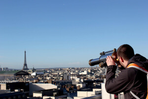 Mirador de las Galerías Lafayette como ahorrar en París