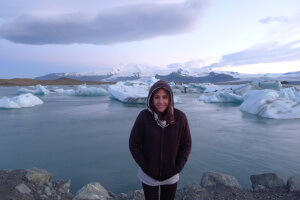 Andrea en Islandia