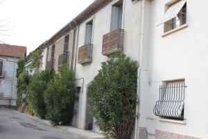 Fachadas en Marseillan