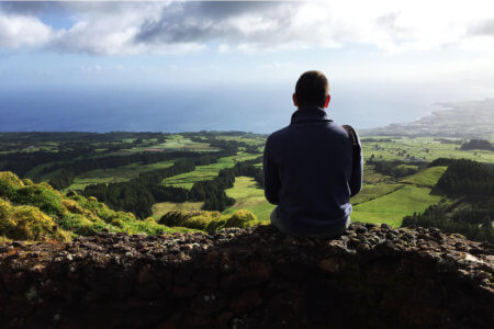 Mirador do Pau que ver en Sao Miguel