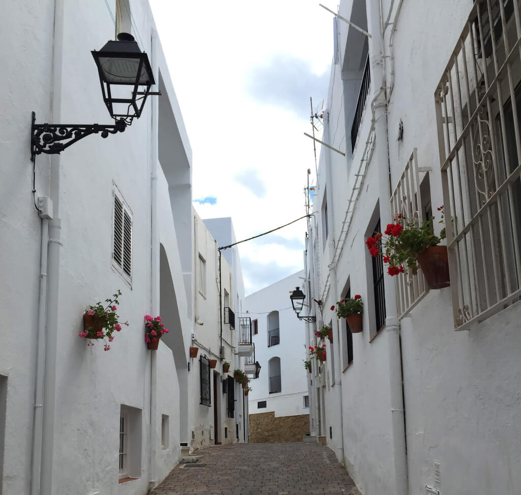 Mojacar pueblo calle