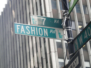 Fashion Avenue en Nueva York