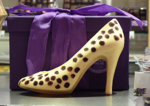 Zapato de tacones en Nueva York