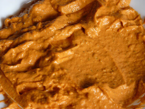 Salsa romesco para una calçotada catalana