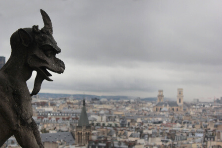 Górgola de Notre Dame que ver en París
