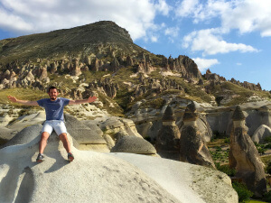 Chimeneas de las hadas en Pasabag que ver en Capadocia en Turquía