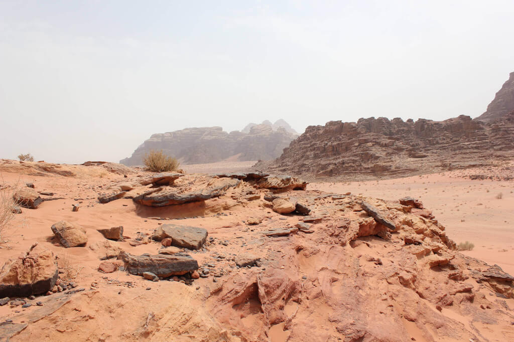 Paisaje Wadi Rum