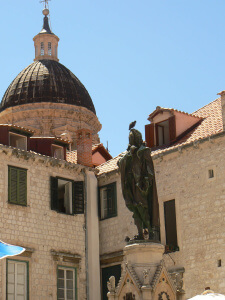 Plaza Gundulic que ver en Dubrovnik