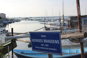 Puerto de marineros en Sète