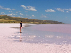 Tuz Golu, el lago lila que ver en Capadocia en Turquía