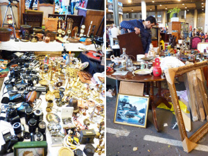 Tesoros perdidos en el mercado de los Encants de Barcelona