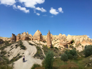 Vistas del Valle del Camello que ver en Capadocia en Turquía