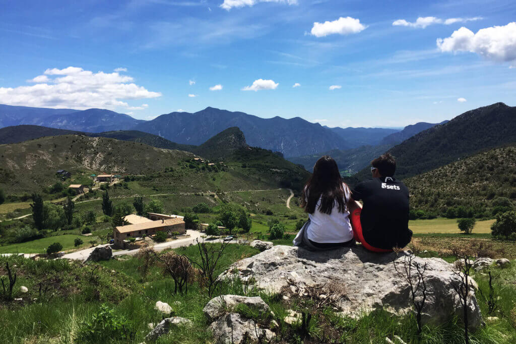 Vistas de Montanisell desde la iglesia de Sant Joan